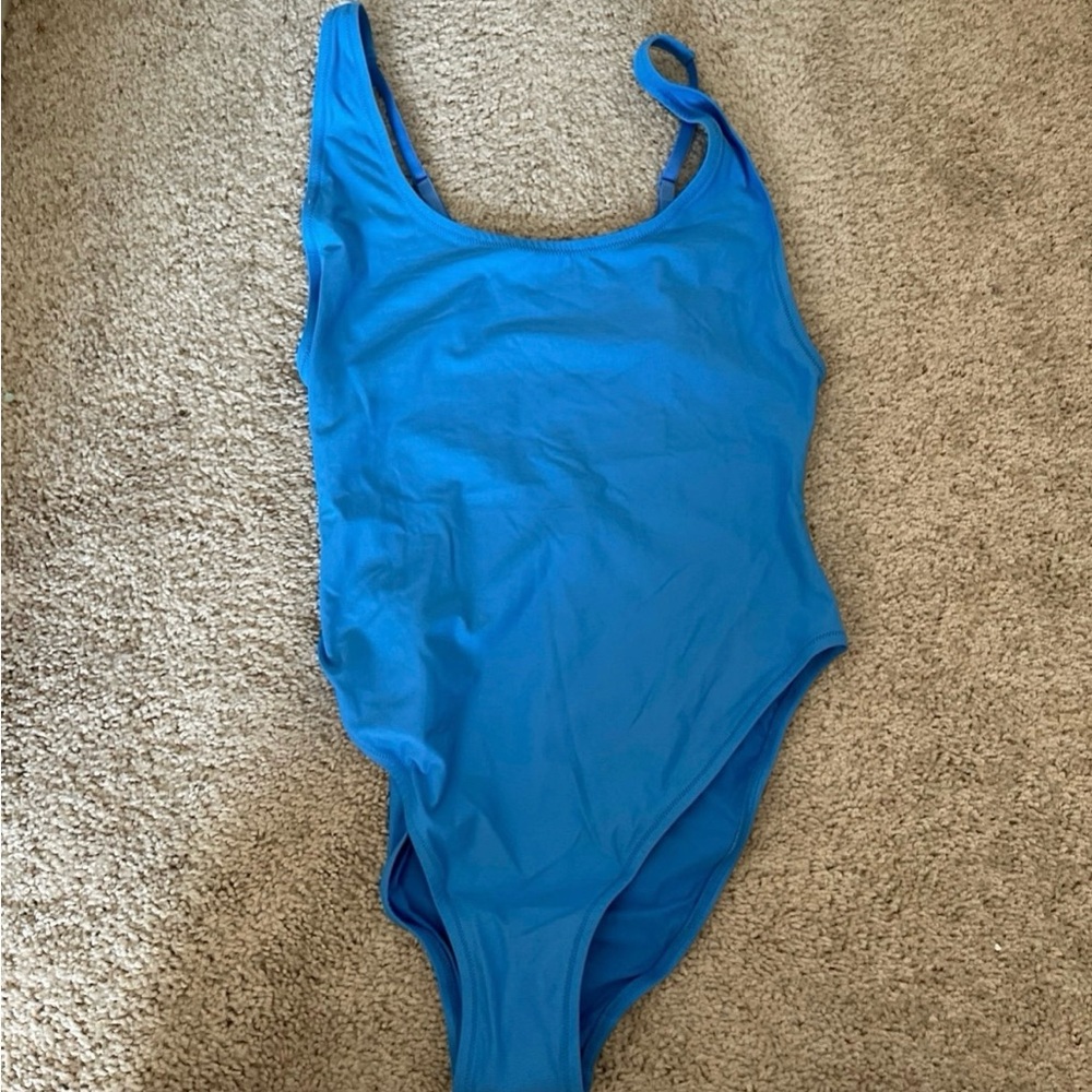 SKIMS Vibrant Blue One-Piece Swimsuit